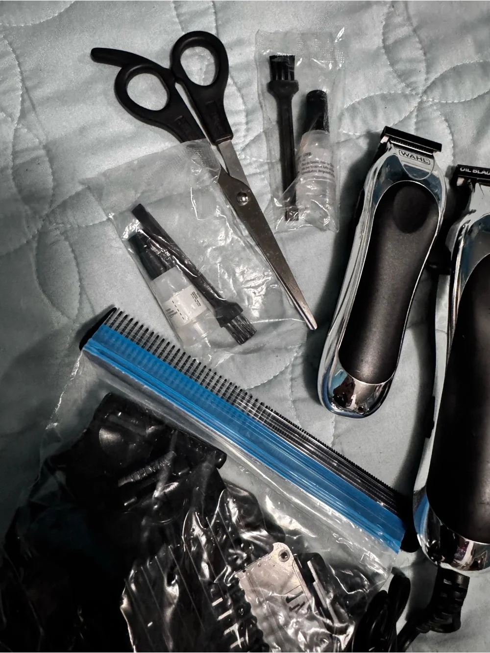 Men's Corded Hair Clipper Kit - Black/Silver